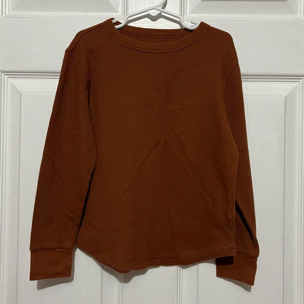 💗 Old Navy -‎ Kids Brown Long Sleeve Shirt